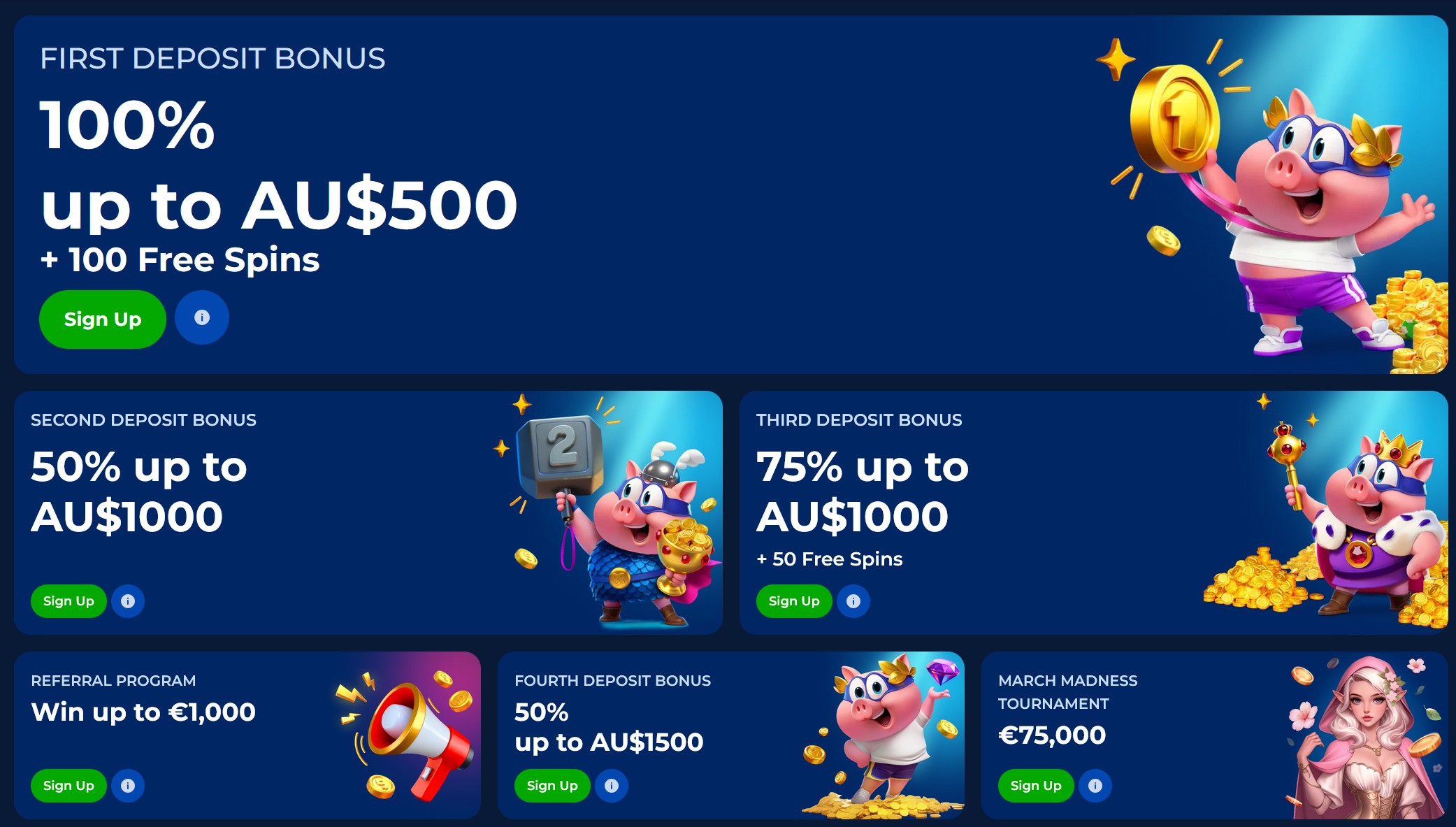 BilbyBet Bonuses